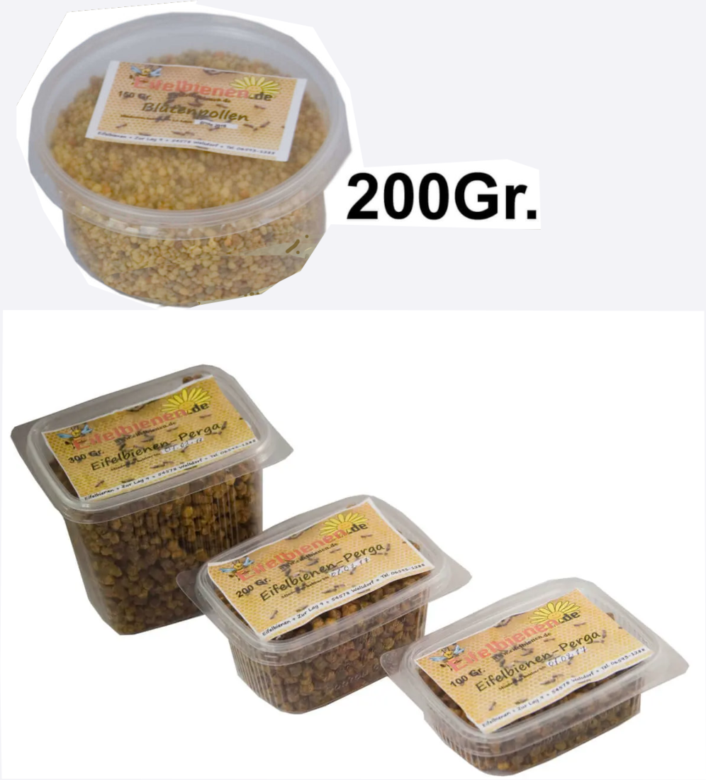 Blütenpollen und Bienenbrot / Perga